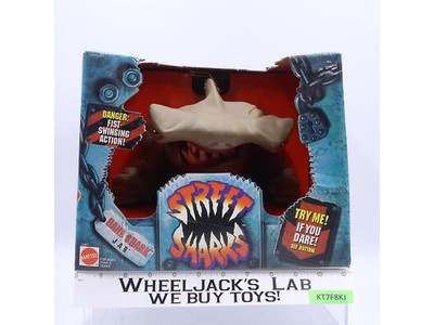 Jab Hand Shark Puppet Street Sharks 1994 Mattel Action Figure NEW MISB SEALED