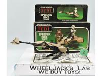 Speeder Bike #2 100% Complete W/Box Star Wars ROTJ Kenner 1983 Figure Vehicle