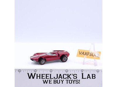 Turbofire Rose Pink Redline Hot Wheels 1968 Mattel RL Spectraflame Vintage Nice!