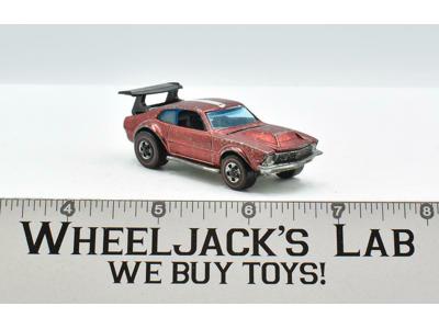 Mighty Maverick Red 1970 Redline Hot Wheels Mattel Vintage RL