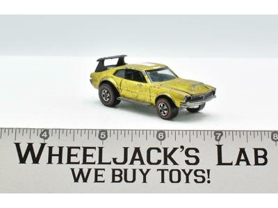 Mighty Maverick Yellow 1970 Redline Hot Wheels Mattel Vintage RL