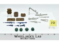 Lot Battle Gear Accessory 2 Set 11 1984 Weapons GI Joe Vintage Action Figure