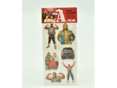 The A-Team Puffy Stickers 1983 Stephen Cannell Productions