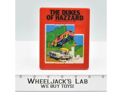 Dukes Of Hazzard General Lee Sliding Tile Dexterity Puzzle 1981 Warner Bros