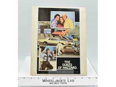 The Dukes Of Hazzard Folder 1981 Vintage