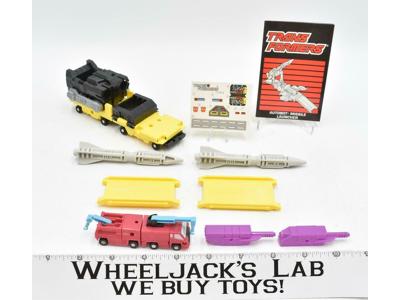 Micromaster Missile Launcher Transport 100% Complete NM 1990 G1 Transformers