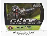 Lava Pod W/Volcano Viper G.I. Joe Rise of Cobra 2009 Hasbro SEALED MISB NEW