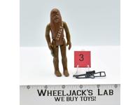 Chewbacca #3 GREEN POUCH 100% Complete Star Wars 1977 Kenner Figure NO REPRO