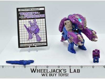 Squeezeplay Headmaster 100% Complete 1988 Vintage G1 Transformers Action Figure
