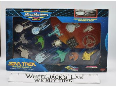 Limited Edition Collector's Set Space MISB Micro Machines Star Trek 1993 Galoob