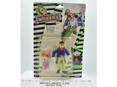 Shish Kebab Beetlejuice W/ Scary Skewers Beetlejuice 1989 Kenner Figure MOSC