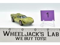 Lola GT70 #1 Lime 1969 Redline Hot Wheels Mattel Vintage RL