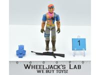 Zandar #1 V1 100% Complete 1986 GI Joe ARAH Hasbro Vintage Action Figure