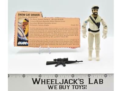 Frostbite V1 100% Complete 1985 GI Joe ARAH Hasbro Action Figure