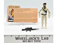 Frostbite V1 100% Complete 1985 GI Joe ARAH Hasbro Action Figure