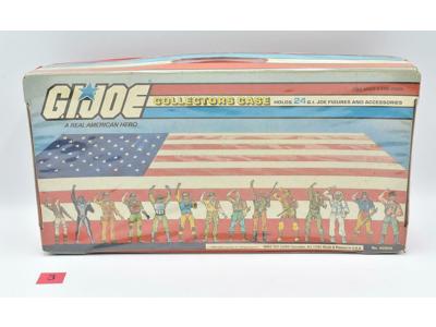 GI Joe #3 Collectors Case 24 Action Figures W/TRAYS 1984 Tara Toy Accessory