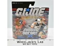 Barbeque &amp; Storm Shadow G.I. Joe Combat Heroes 2008 Hasbro NEW MOSC SEALED