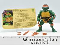 Michaelangelo #1 SOFT HEAD Complete Teenage Mutant Ninja Turtle 1988 Playmates