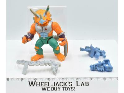 Triceraton 100% Complete Teenage Mutant Ninja Turtle 1990 Playmates Figure
