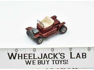 Hot Heap Red 1968 Redline Hot Wheels Mattel Vintage Redline RL