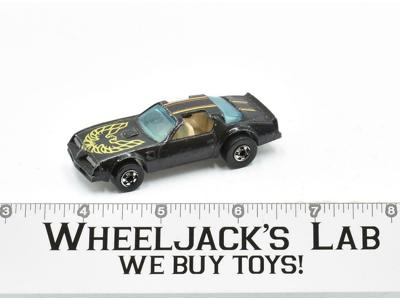 Hot Bird Black 1977 Mattel Vintage Hot Wheels Blackwall