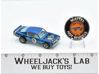 King Kuda Blue With Button 1969 Redline Hot Wheels Mattel Vintage RL