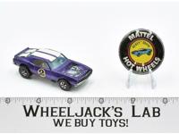 Heavy Chevy Purple With Button 1970 Hot Wheels Mattel Vintage Redline RL