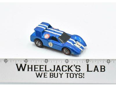 Angeleno M-70 Blue Sizzlers 1970 Hot Wheels Redlines Vintage Mattel RL
