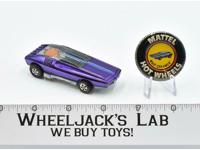 Whip Creamer Purple With Button 1970 Redline Hot Wheels Mattel Vintage RL MINTY