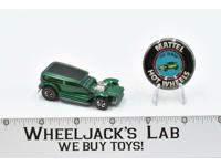 The Demon Green With Button 1970 Redline Hot Wheels Mattel Vintage RL
