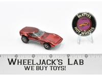 Torero Red With Button 1968 Hot Wheels Mattel Vintage Redline RL