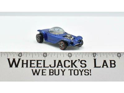 Beatnik Bandit Blue 1968 Hot Wheels Mattel Vintage Redline RL