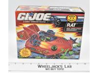 Rat High-Speed Attack Hovercraft W/Box GI Joe 1991 Action Figure