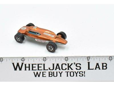 Shelby Turbine Orange 1969 Redline Hot Wheels Mattel Vintage RL