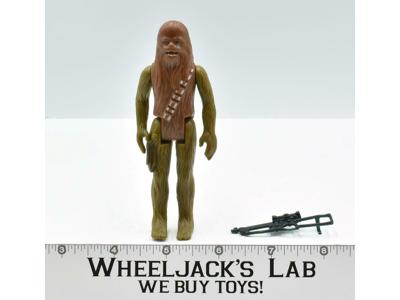 Chewbacca GREEN LIMBS 100% Complete Star Wars 1977 Kenner Figure NO REPRO