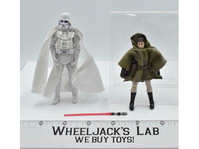 Darth Vader &amp; Princess Leia Star Wars Infinities Comic Packs 2008 Hasbro Figures