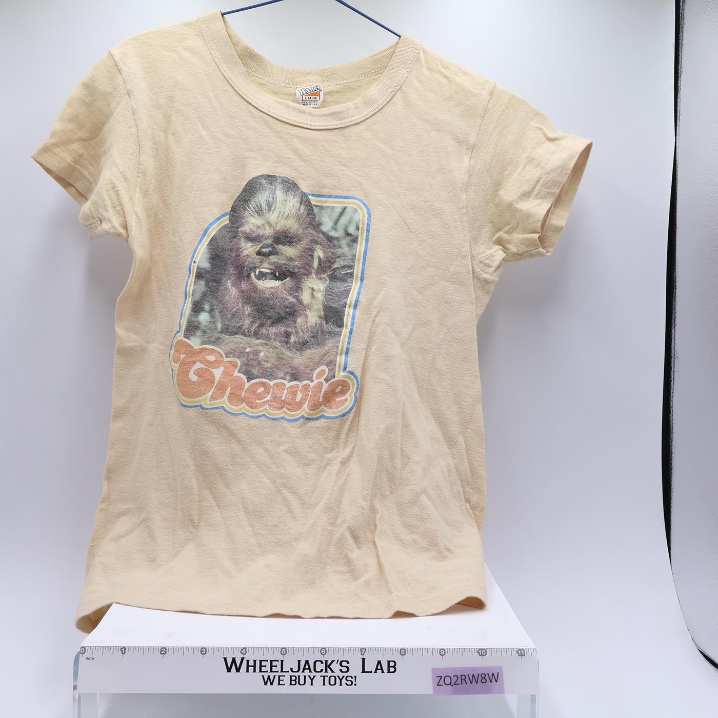Star Wars Hanes Youth's 14-16 T-Shirt Chewie Chewbacca Vintage