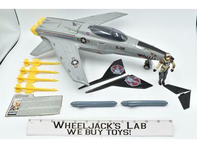 Conquest X-30 W/ Slip-Stream Complete G.I. Joe 1986 Hasbro Action Figure ARAH