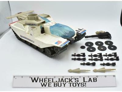 Avalanche Snow Tank 100% Complete G.I. Joe 1990 Vintage Vehicle Hasbro