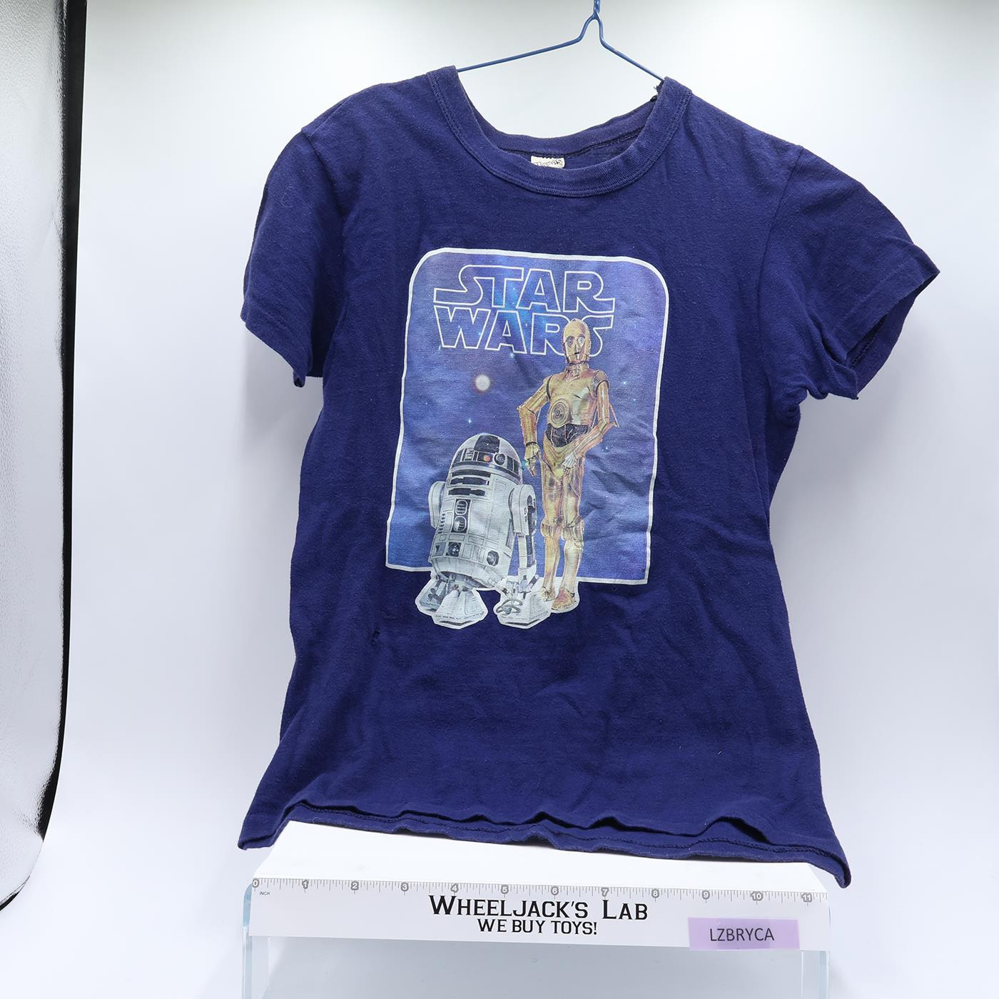 Star Wars Hanes Youth's 14-16 T-Shirt R2-D2 & C-3PO Vintage