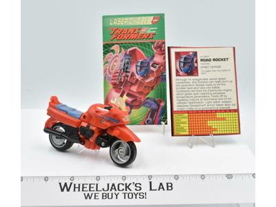 G2 Road Rocket Laser Cycles 100% Complete WORKS 1994 Vintage Hasbro Transformers