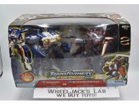Prowl &amp; Starscream #2 NEW MISB Energon 2004 Transformers Hasbro Action Figure