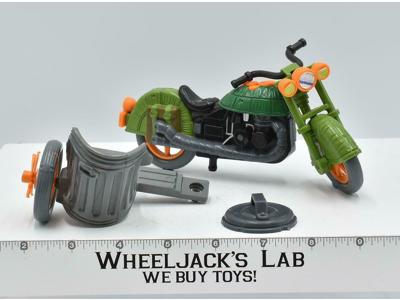 Sewer Cycle W/Side Car TMNT 1989 Playmates Toys Action Figure