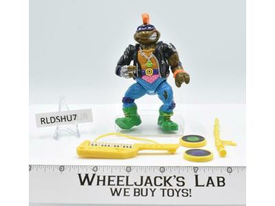 Punker Don 100% Complete Teenage Mutant Ninja Turtles 1991 TMNT Playmates Figure