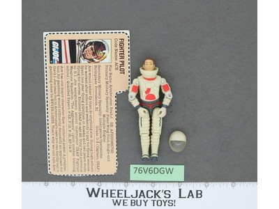 Ace V1 100% Complete G.I. Joe 1983 Hasbro Vintage Action Figure