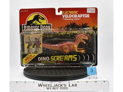 Electronic Velociraptor #3 Jurassic Park 1993 Kenner NEW MOSC SEALED