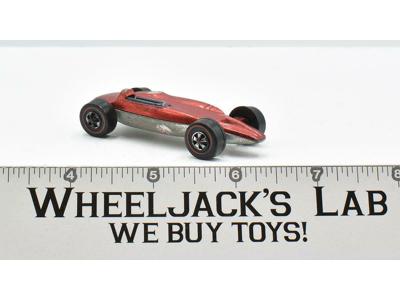 Shelby Turbine Red 1969 Redline Hot Wheels Mattel Vintage RL