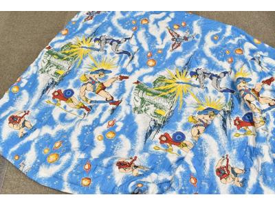 He-Man Characters Twin Bedspread MOTU 1983 Mattel Masters of the Universe