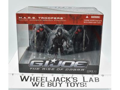 M.A.R.S. Troopers G.I Joe Rise of Cobra 2009 Hasbro NEW SEALED MISB