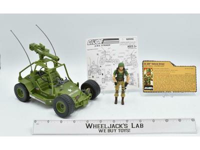A.W.E. Striker &amp; Crankcase 100% Complete 2008 G.I. Joe Action Figure Vehicle